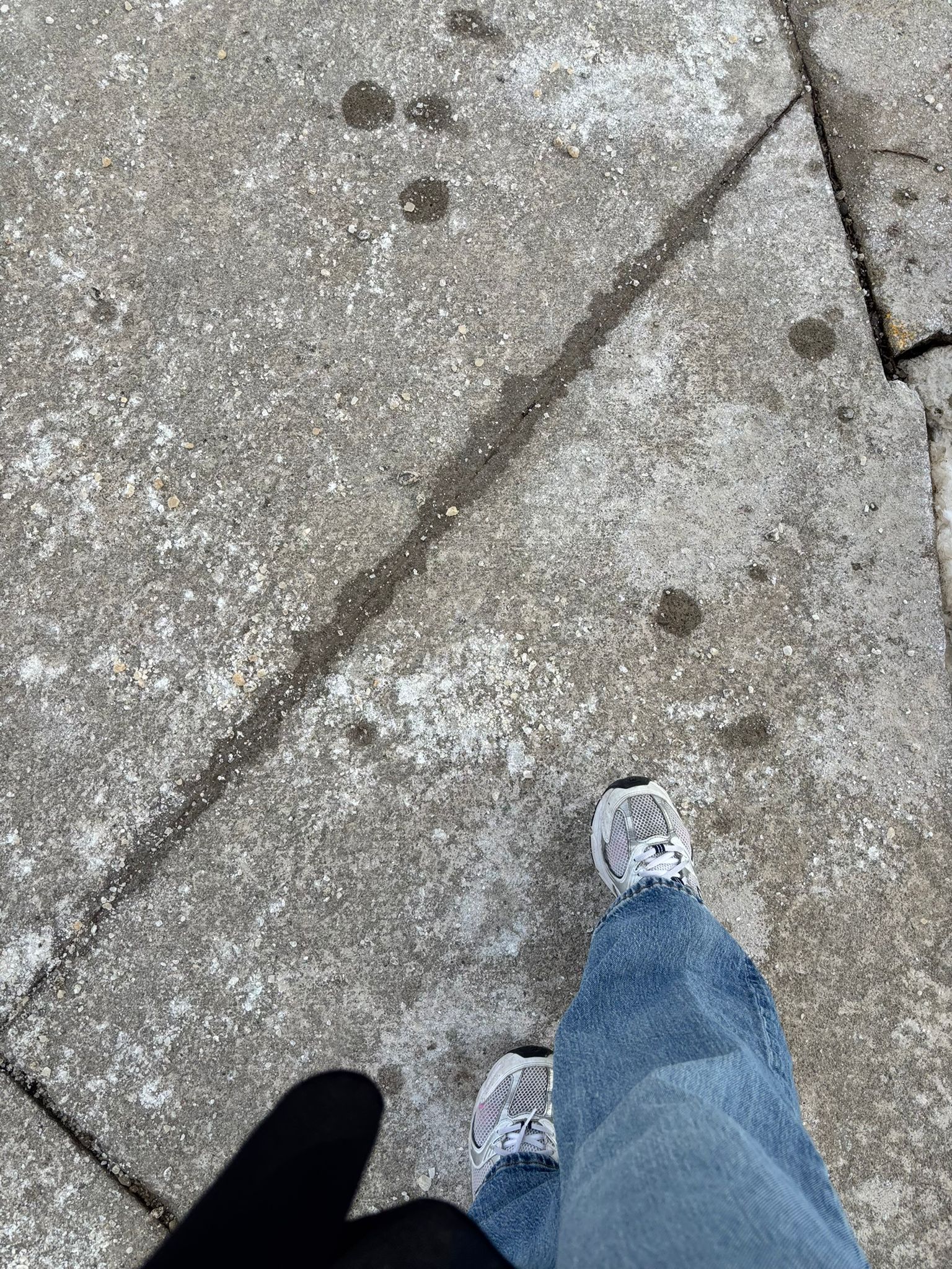 Walking on Pavement