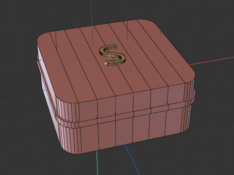 3D Model: Jewelry Box [Cube]