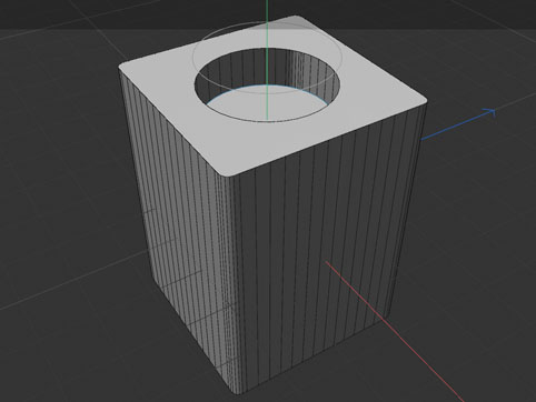 3D Model: Candle Holder [Cube]