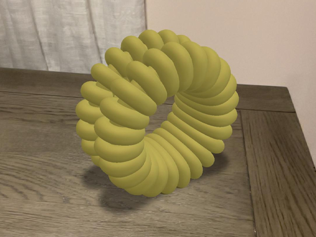 Hair Tie Model Adobe Aero