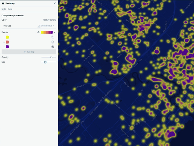 Oakville Coyote Data [Heatmap]