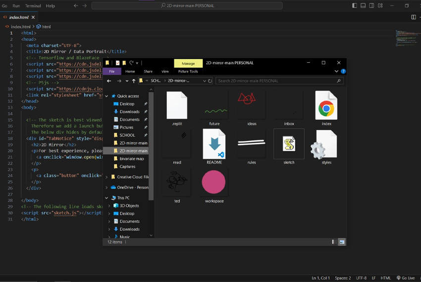 My Customized Data Portrait