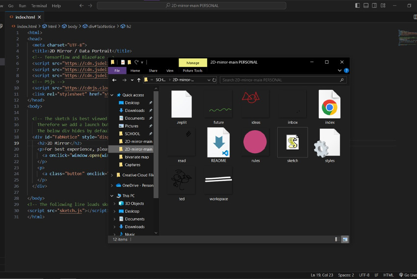 My Customized Data Portrait