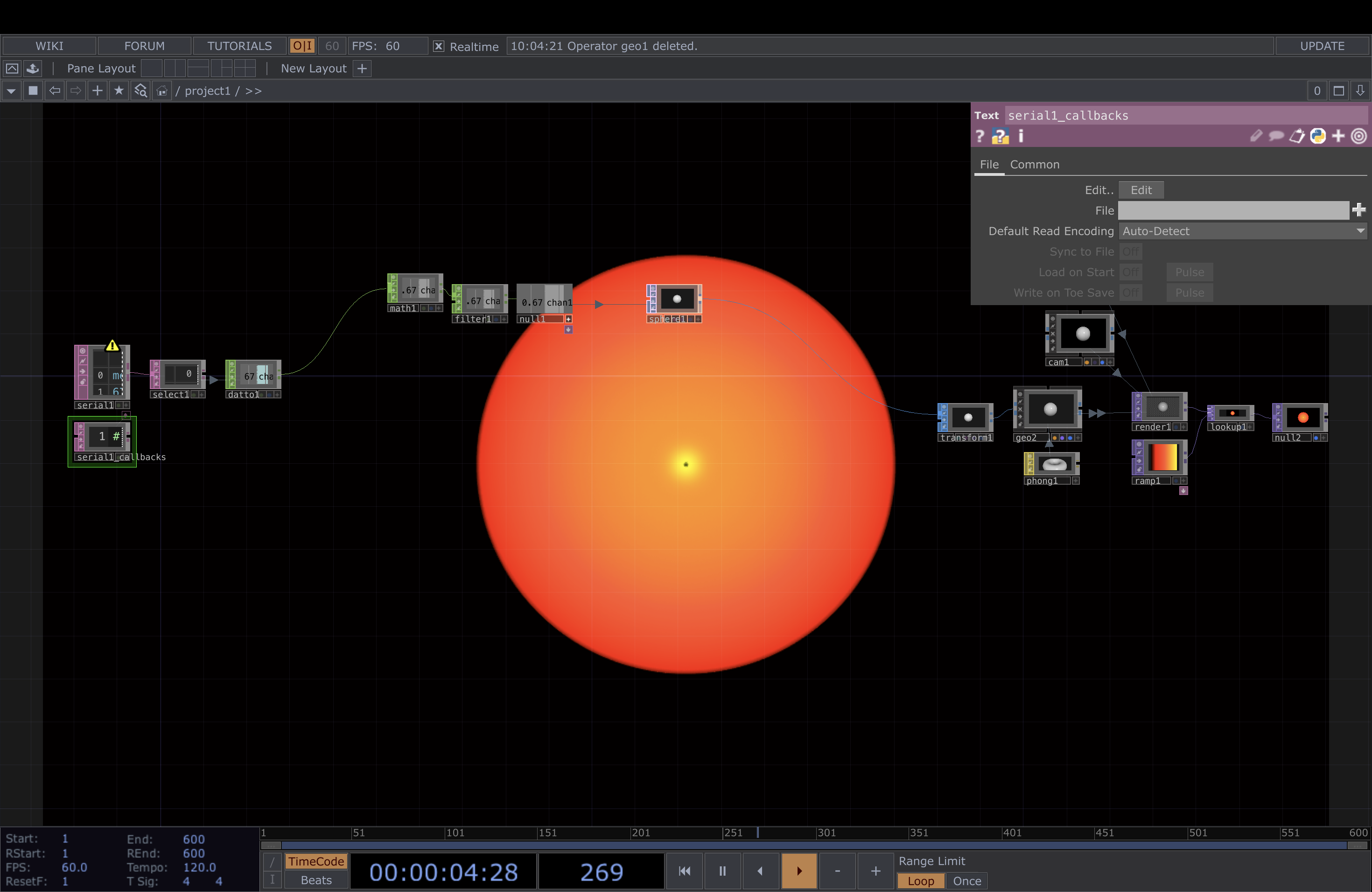Touch Designer Project