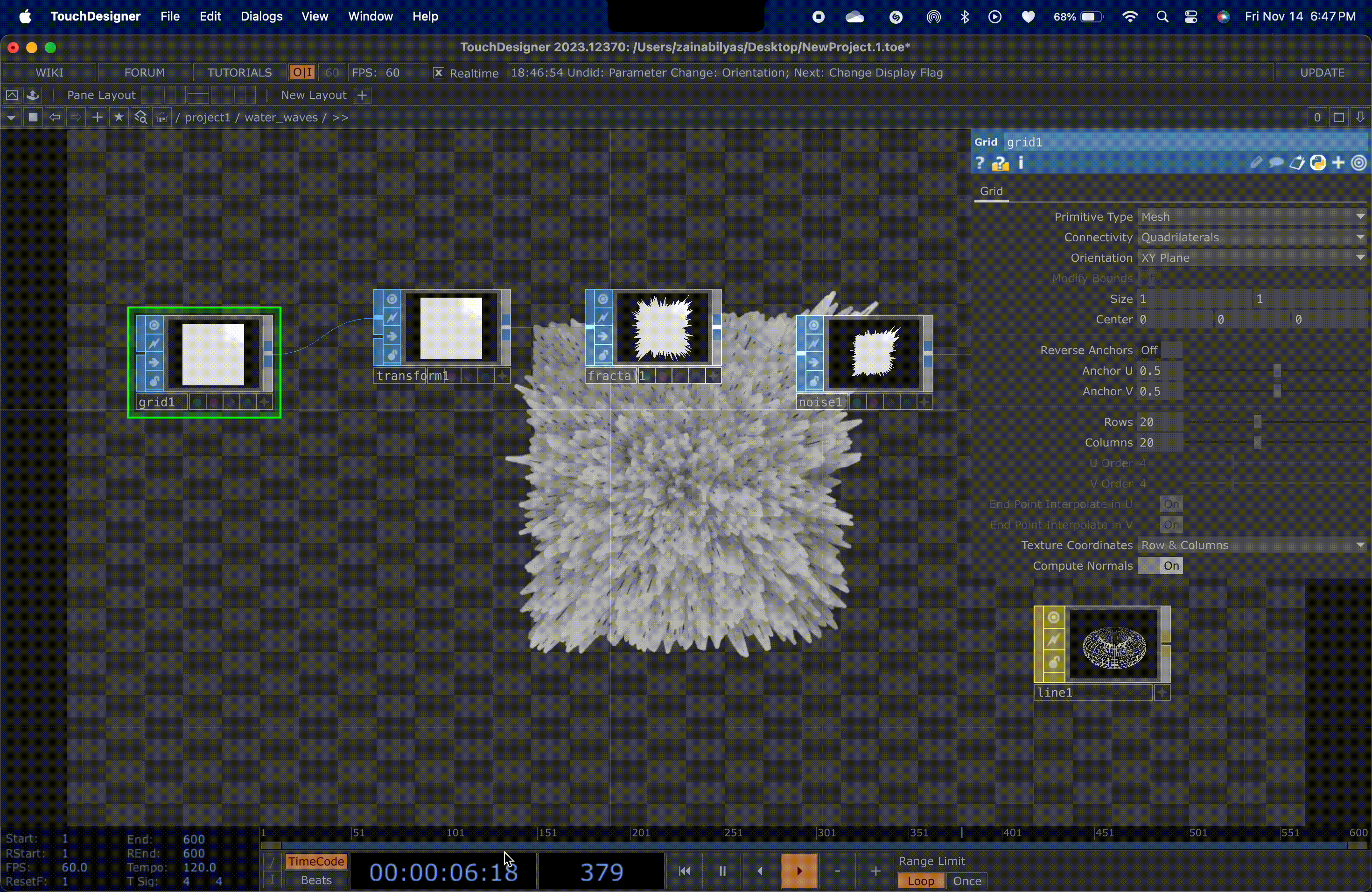 Touch Designer Exploration