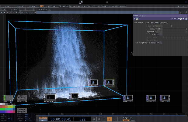 TouchDesigner Waterfall Concept